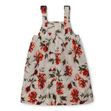 Kid Girls Pinafore Dress With Inner T-Shirt(2pcs set)