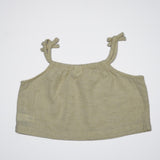 Baby Girls Spaghetti Sleeveless Top with Skirt(2pcs Co-Ord set)