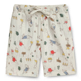 Baby Boys Safari Collar Neck Shirt With Shorts(2pcs Co-ord Set)