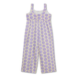 Kid Girls Pinafore Jumpsuit with Cardigan 2Pcs set
