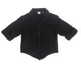 Kids Girls Cropped Tie Up Top