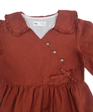 Kids Girls Large Collared Dress