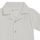 Boys Safari Neck Half Sleeve Shirt With Shorts(2pcs co-ord set)