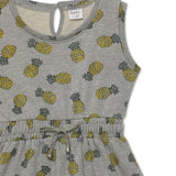 Girls Round Neck Sleeveless Dress