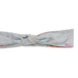 Baby Girls Spaghetti Printed Dress With Head Band(2pcs set)