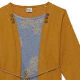 Kid Girls Cardigan Top With Pant 2pcs Set