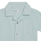 Boys Safari Neck Half Sleeve Shirt With Shorts(2pcs set)