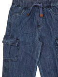 Baby Boys Cargo Baggy Denim Pant