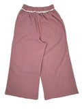 Kids Girls Cropped Top With Pant (2pcs Set)
