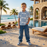 Kids Boys Cargo Baggy Pant