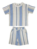 Baby Boys Drop Shoulder T Shirt With Shorts (2Pcs Set)