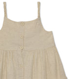 Kid Girls Spaghetti Dress With Inner T-Shirt(2pcs set)
