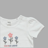 Baby Girls T-Shirt with Skirt (2pcs Set)