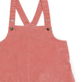 Baby Girls 2Pcs Set Pinafore Dress And Frilled Inner Top