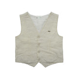 Kids Boys Shirt With Bow Tie,Waist Coat & Pant(4pcs set)
