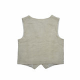 Kids Boys Shirt With Bow Tie,Waist Coat & Pant(4pcs set)