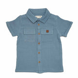 Baby Boys Shirt With Shorts(2pcs Co-Ord set)