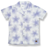 Baby Boys Collar Neck Half Sleeve Printed Shirt