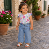 Baby Girls Baggy Denim Pant