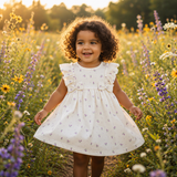 Baby Girls Round Neck Sleeveless Dress