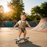 Baby Boys Playsuit with Inner T-Shirt( 2Pcs Set)