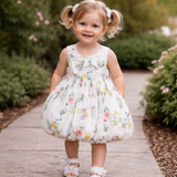 Baby Girls Sleeveless Balloon Dress