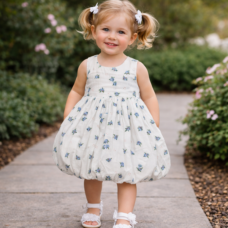 Baby Girls Sleeveless Balloon Dress