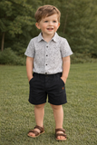 Baby Boys Half Sleeve Shirt