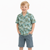 Kid Boys Solid Bermuda