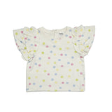 Baby Girls Round Neck Half Sleeve Top