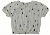 Kids Girls Raglon Sleeve Top