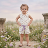 Baby Girls Sleeveless Playsuit