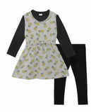 Girls Round Neck Sleeveless Dress