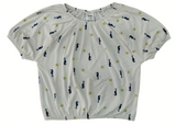 Kids Girls Raglon Sleeve Top