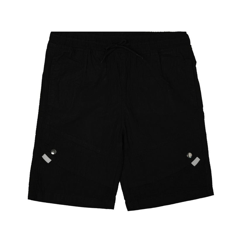 Kid Boys Solid Black Shorts
