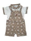Baby Boys Playsuit with Inner T-Shirt( 2Pcs Set)