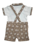 Baby Boys Playsuit with Inner T-Shirt( 2Pcs Set)