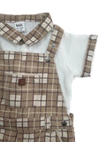 Baby Boys Playsuit with Inner T-Shirt( 2Pcs Set)