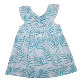 Baby Girls Tropical Leaf Print Dress