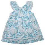 Baby Girls Tropical Leaf Print Dress