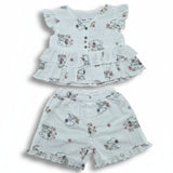 Baby Girls Snoopy Floral Co-Ord Set(2pcs Set)