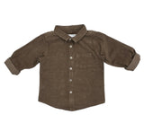Baby Boys Brown Corduroy Shirt