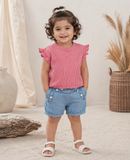 Baby Girls Kimono Sleeve Top