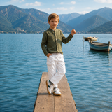 Kids Boys Cargo Wide Leg pant