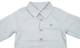 Baby Boys Collar Neck Roll Up Sleeve Shirt