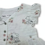 Baby Girls Snoopy Floral Co-Ord Set(2pcs Set)